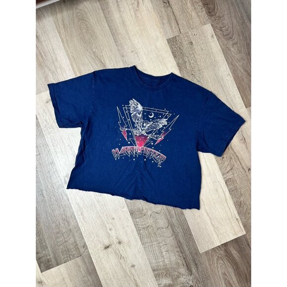 Harry Potter Tops - Harry Potter Cropped Graphic Tee Size Medium